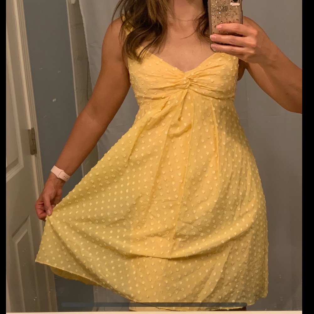 Nine West yellow dress